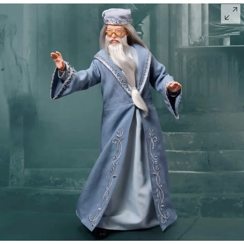 NRFB Albus Dumbledore Collector Doll HND83 Harry Potter Mattel MINT Wizard